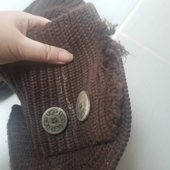 Ugg Classic Cardy Boot Brown Winter 8 - Picture 4 of 7